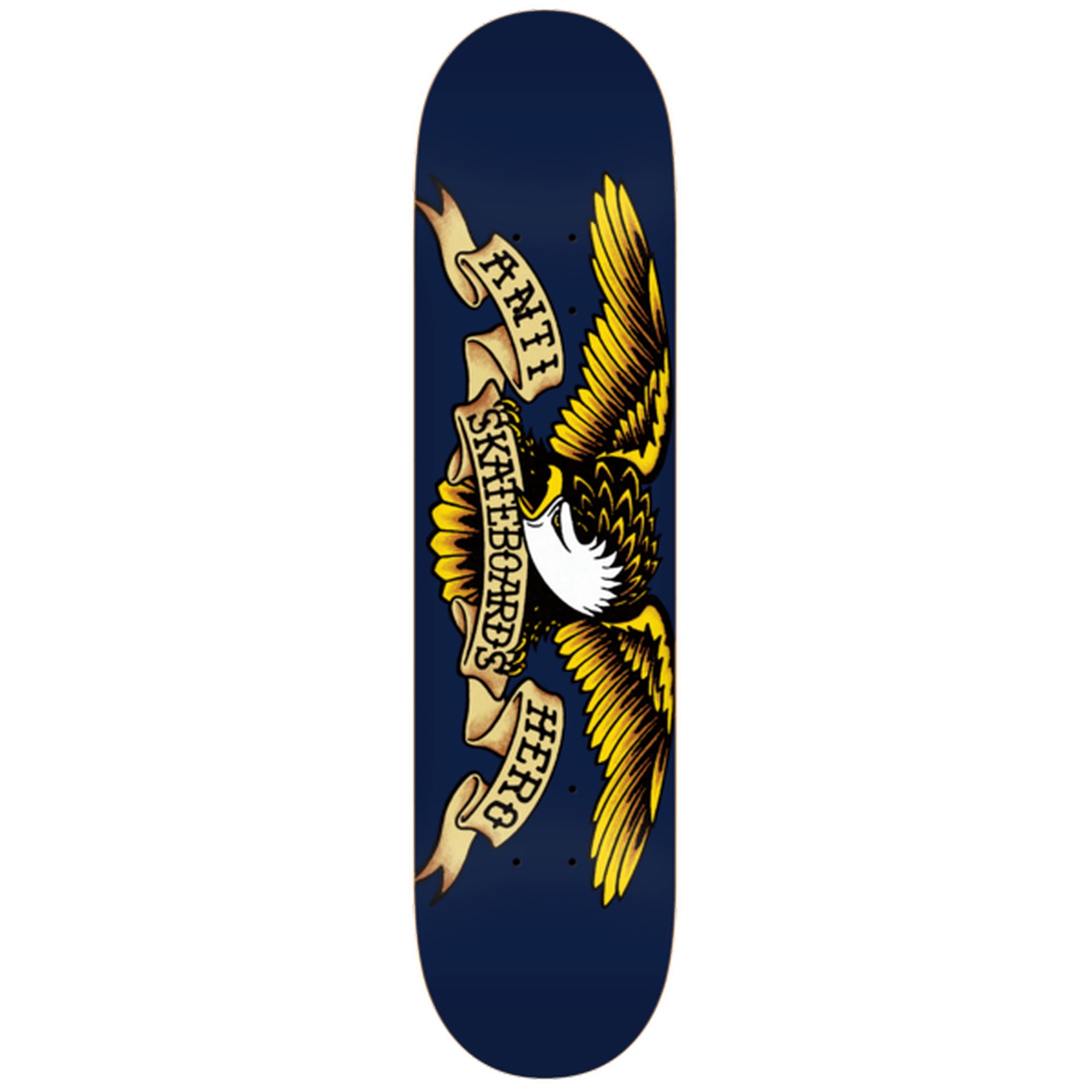 Antihero Classic Eagle 8.5" x 31.8" Blue Skateboard Deck
